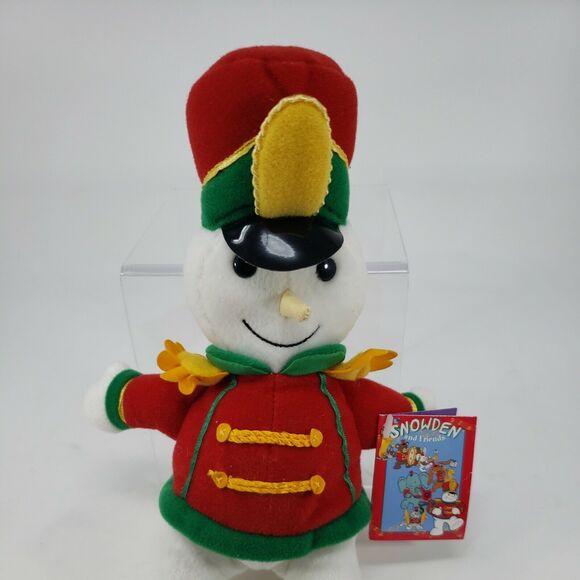 Snowden and Friends Plush Snowman 9" with Tags  Vintage 1999 Christmas Retired - Picture 3 of 12